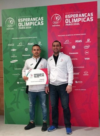 Diogo Moreira jovem esperança jogo olimpicos Paris 2024 e Treinador Ricardo Camisão